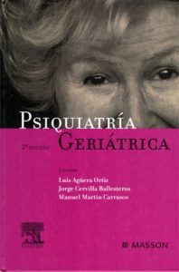 Portada del libro Psiquiatría geriátrica